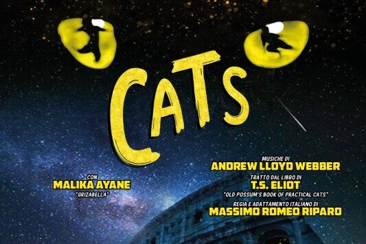 Locandina del musical "Cats"